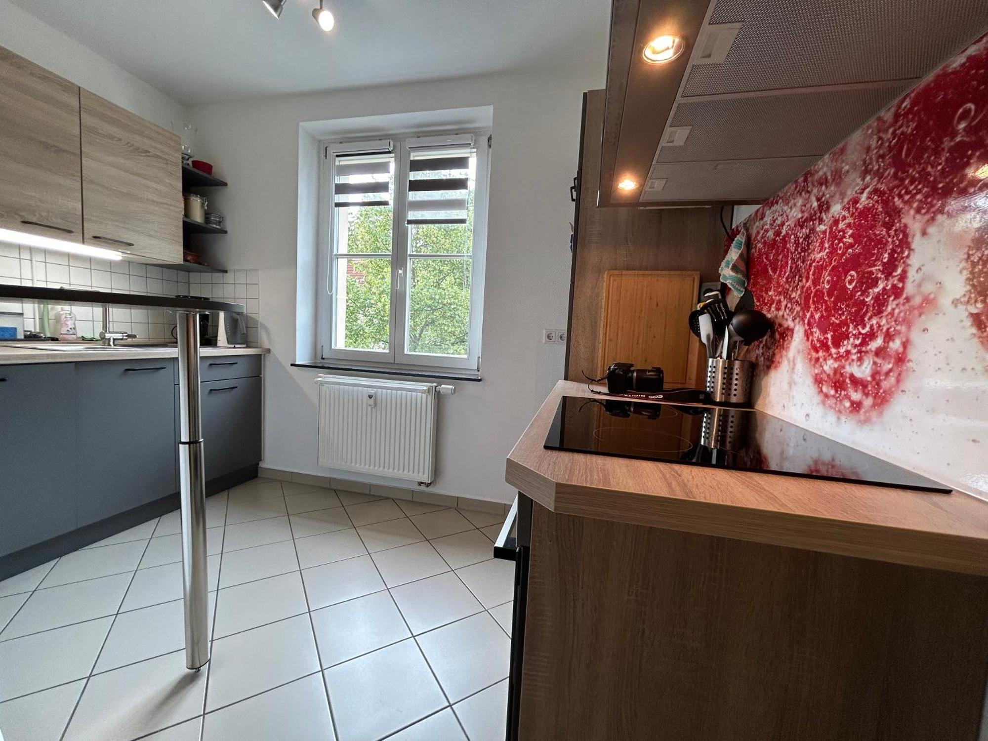 Ruhige Maisonettewohnung Auf Dem Kassberg Chemnitz Exterior foto